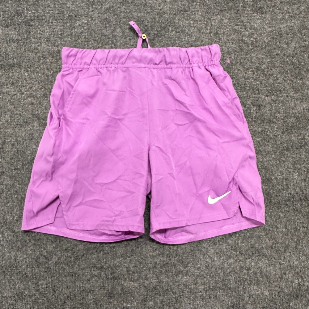 Nike Shorts Womens Size S Purple Athletic Running Lightweight Swoosh Pockets